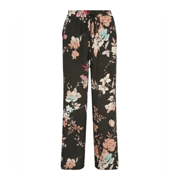 JOHNNY WAS Peralta Floral Printed Easy Pants Size Medium MSRP $275 - Picture 2 of 11